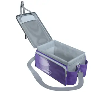 TULOKO Cestovní taška a organizér - fialová barva