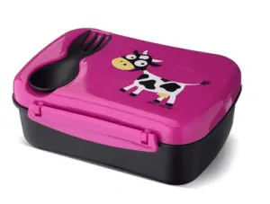 Carl Oscar Svačinový box N´ice Box s chladicí části  - Purple