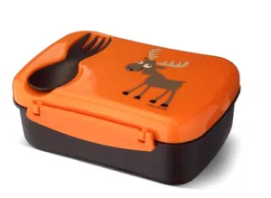 Carl Oscar Svačinový box N´ice Box s chladicí části - Orange