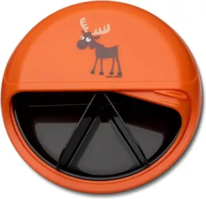 Carl Oscar Svačinový box Snack Disc - Orange