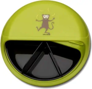 Carl Oscar Svačinový box Snack Disc - Lime