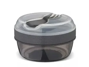 Carl Oscar Svačinový box N'ice Cup s chladící části - Gray
