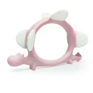 Smily Mia Kousátko Dinosaurus - Light pink