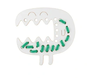 Dřevěná provlékačka - Smíšek