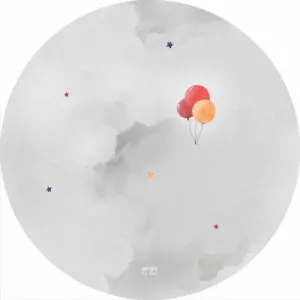 Gugu the Hero Kaučuková hrací podložka PRIME - Baloon Dream CIRCLE