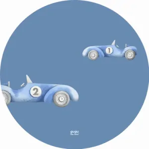 Gugu the Hero Kaučuková hrací podložka PRIME - Racing Cars CIRCLE