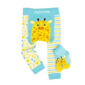Zoocchini Legíny a ponožky - Žirafa, 12-18 měsíců
