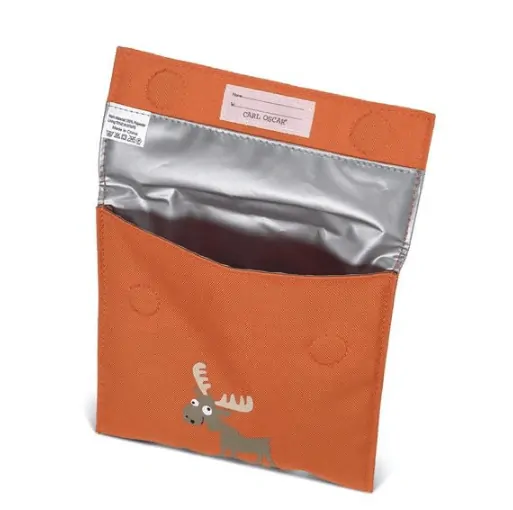 Carl Oscar Sandwich Bag Pack n´Snap - Orange