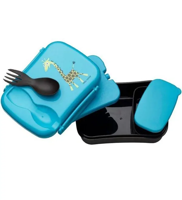 Carl Oscar Svačinový box N´ice Box s chladicí části  - Turquoise