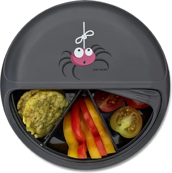 Carl Oscar Svačinový box Snack Disc - Grey