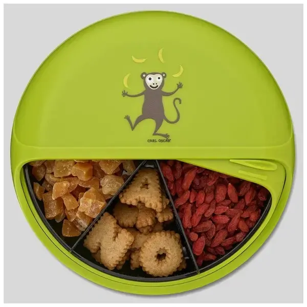 Carl Oscar Svačinový box Bento Disc - Lime