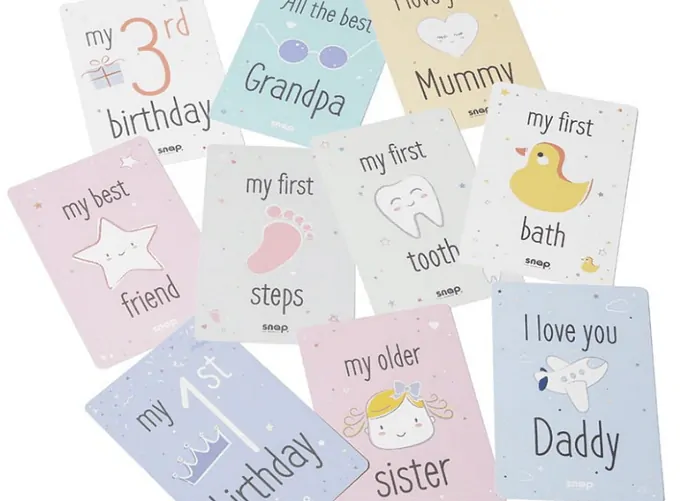Fotokarty Snap the moment - 37 oboustranných karet