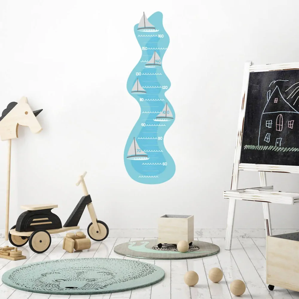 Samolepka na zeď metr - Plachetnice