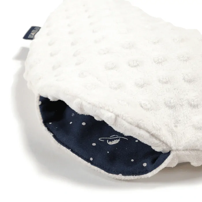 Thermo Hen - Nahřívací/chladící polštář a hračka - La Millou - Ecru/Fly me to the moon nude pure