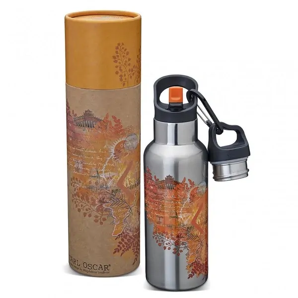 Carl Oscar Nerezová termoska Wisdom TEMPflask 0,5 L - Fire