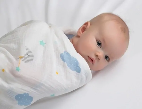 Lulujo Mušelínová zavinovačka/plena - Sweet dream 120x120 cm