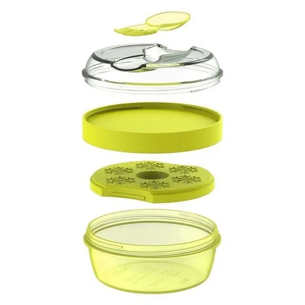 Carl Oscar Svačinový box N'ice Cup s chladící části - Lime