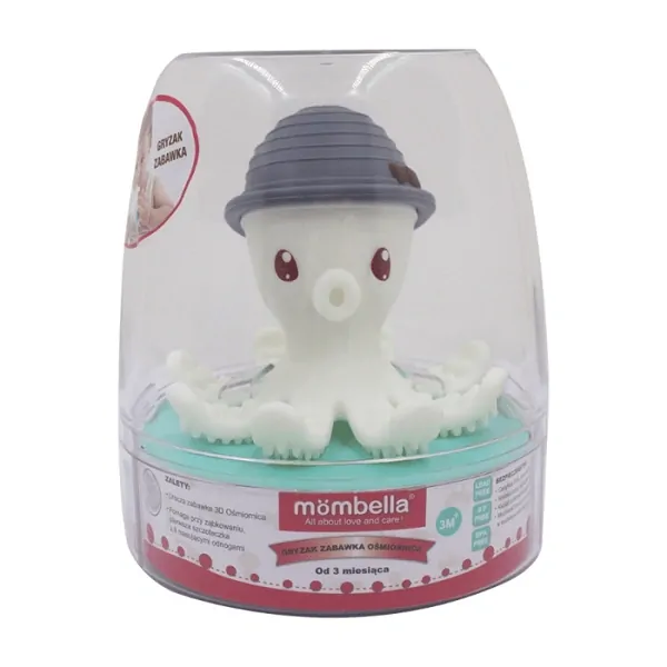 Mömbella kousátko a hračka Chobotnice - Grey