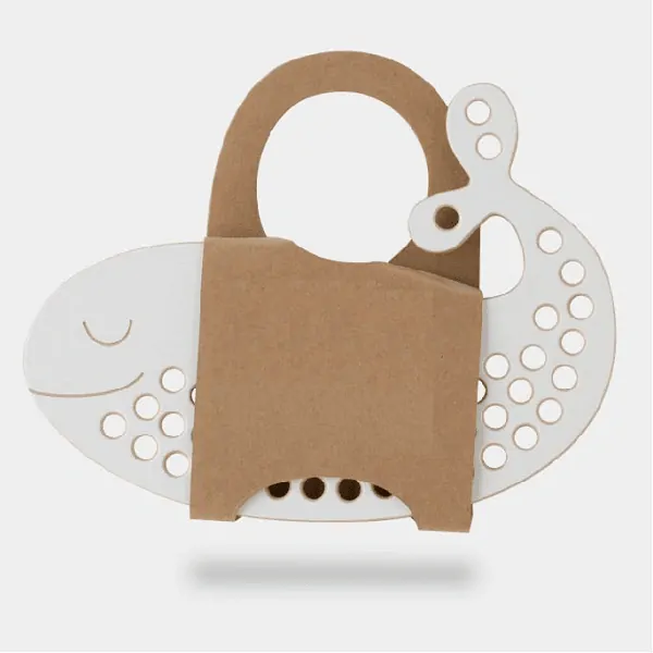 Dřevěná provlékačka - Velryba