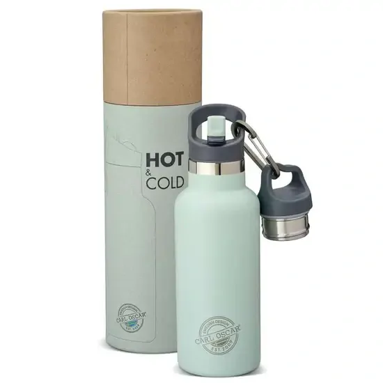 Carl Oscar Nerezová termoska TEMPflask 0,5 L - Green