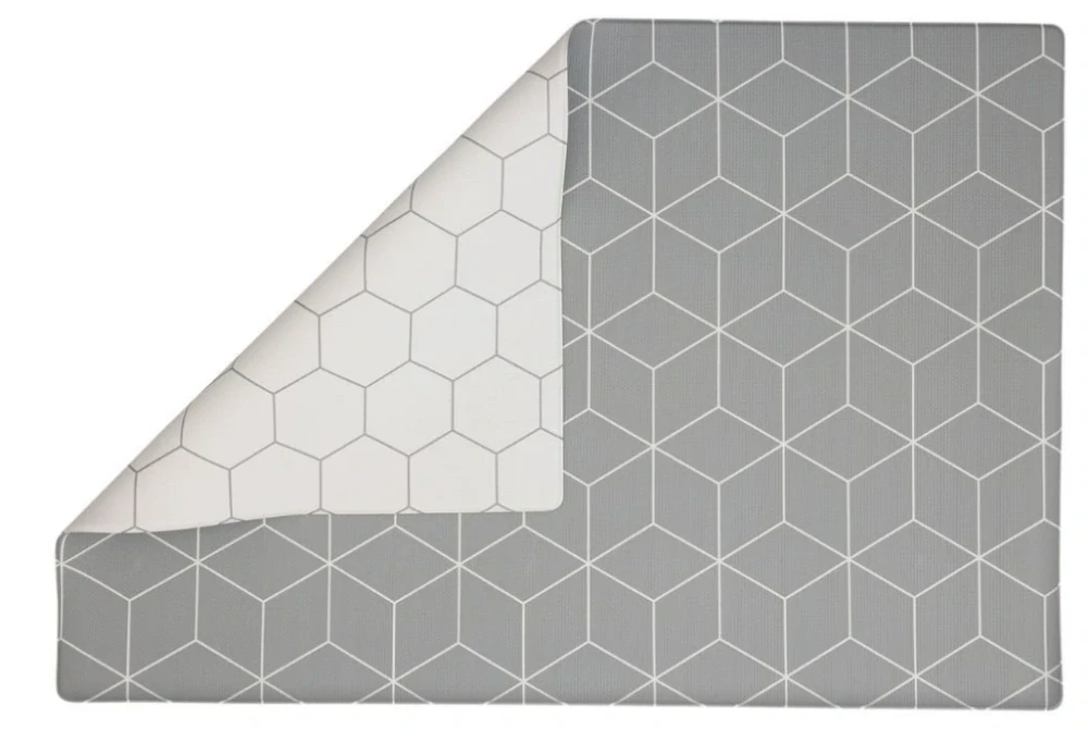 LALALU Podložka na hraní Premium Hexagon 190 x 130 x 1,2 cm