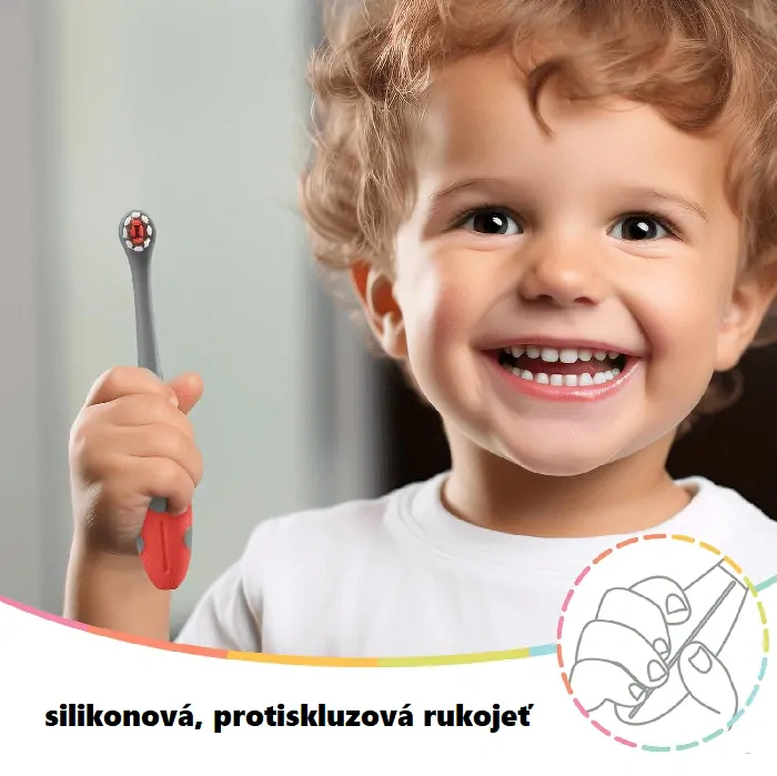 Mömbella Zubní kartáček - Beruška Dori, 24m+