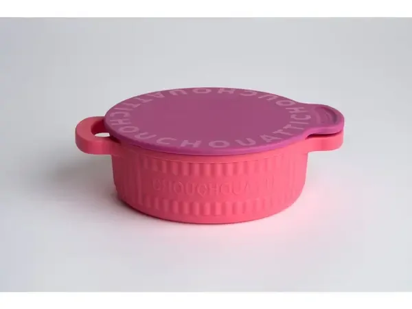 Chouchouatti Silikonová miska s víkem - Candy
