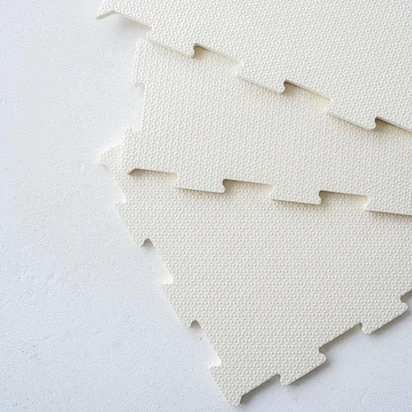 3 Sprouts Pěnová hrací podložka Cream New