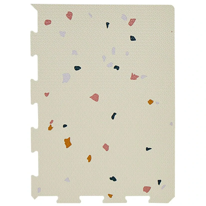 3 Sprouts Pěnová hrací podložka Terrazzo/Cream