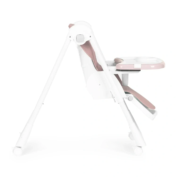 Jídelní židlička EcoToys, nastavovací - pink