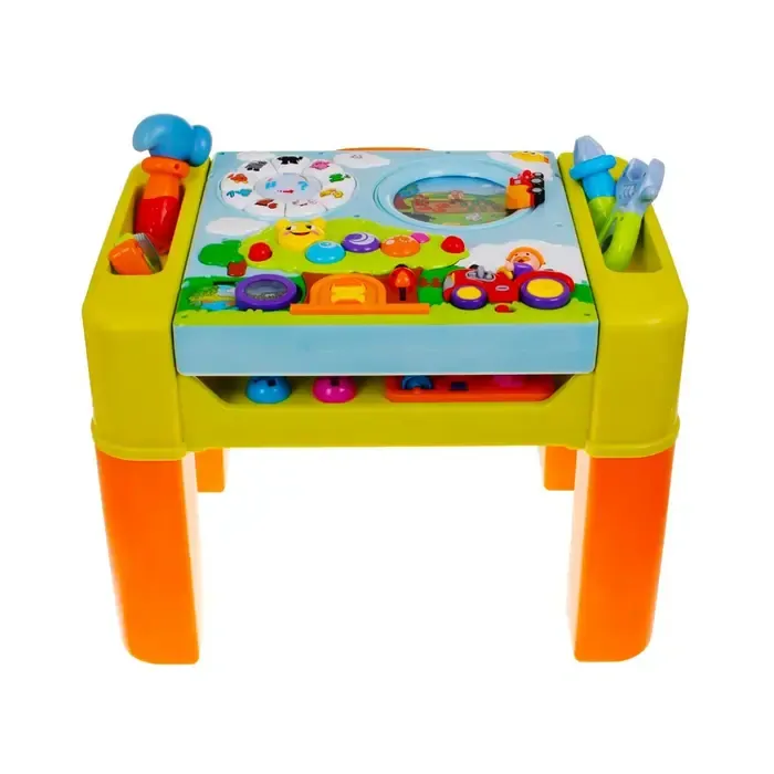 Huile Toys - Velký multifunkční stůl pro děti 3v1 s hudebním panelem