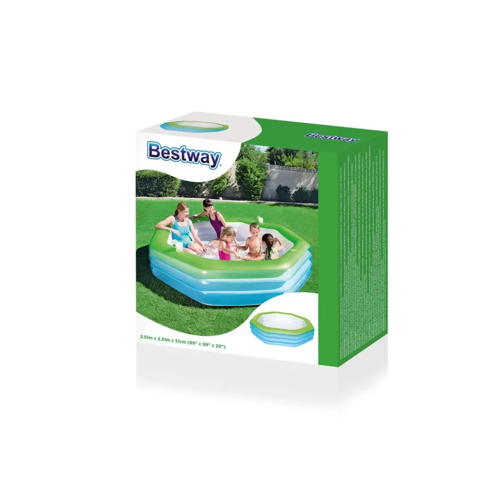 Bazén Bestway Oktagon 251x251x51