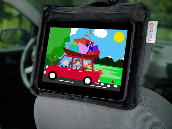 TULOKO Cestovní držák na tablet - černý