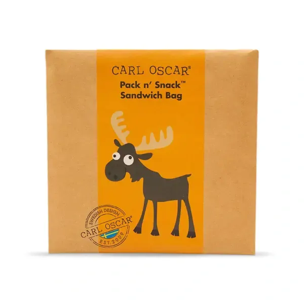 Carl Oscar Sandwich Bag Pack n´Snap - Orange