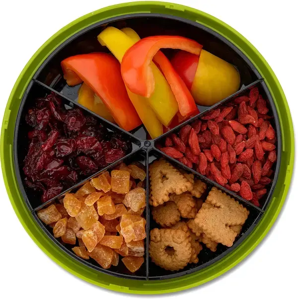 Carl Oscar Svačinový box Bento Disc - Lime