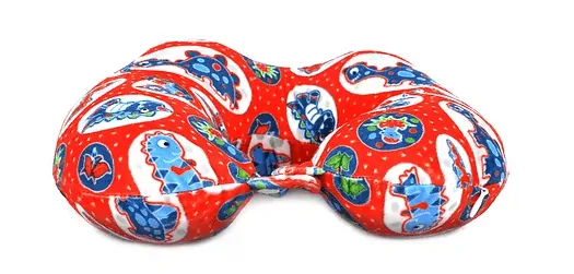 Hugger Ergonomický cestovní polštář - Baby Dinos