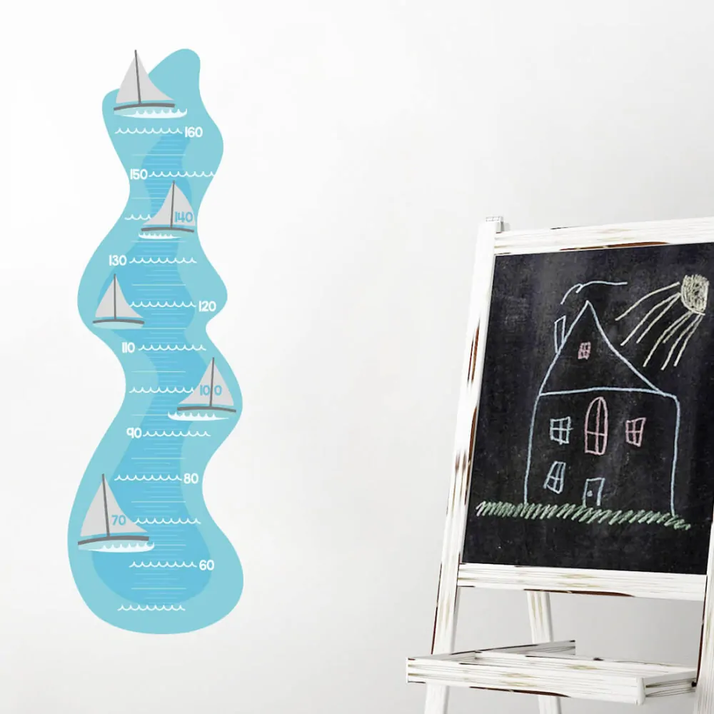 Samolepka na zeď metr - Plachetnice