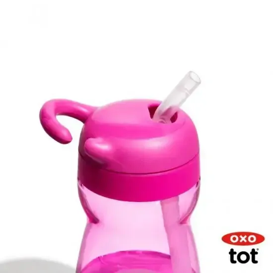 OXO Dětská láhev na pití Adventure 350 ml - Pink