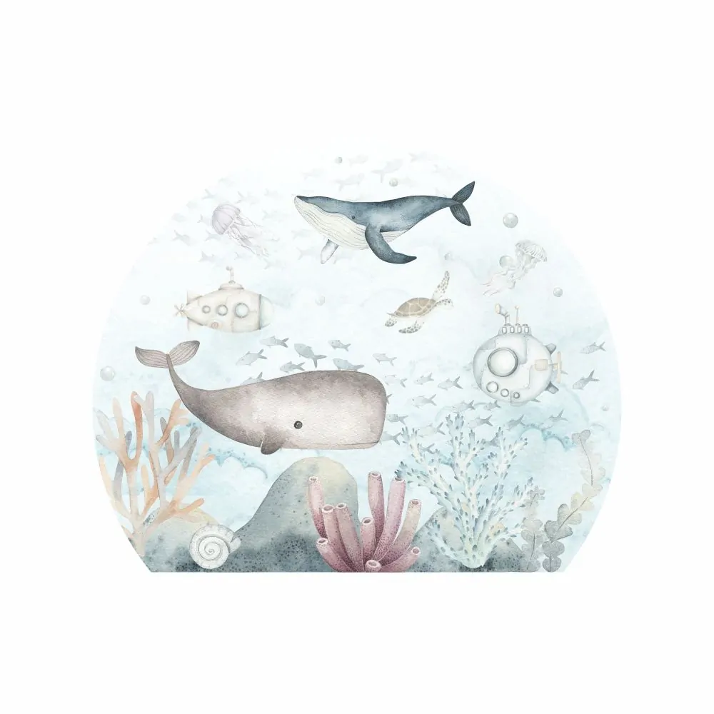 Samolepka na zeď - Krása oceánu, vel. XL (140x114 cm)