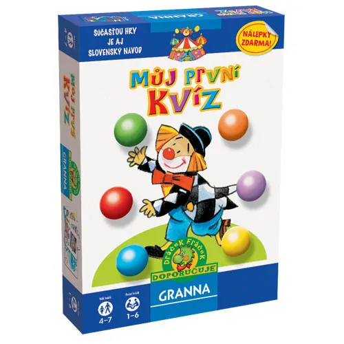 Stolní hra Granna -  Můj první kvíz