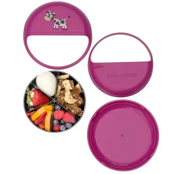 Carl Oscar Svačinový box Bento Disc - Gray