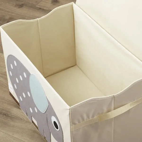 3 Sprouts Uzavíratelná bedna na hračky Ovečka