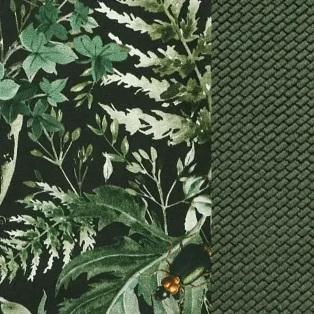 La Millou Zavinovací deka do autosedačky Botanical/Velvet khaki