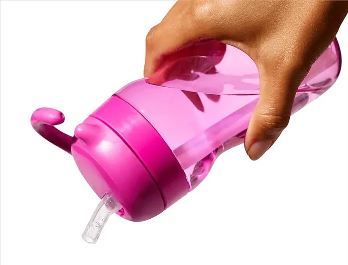 OXO Dětská láhev na pití Adventure 350 ml - Pink
