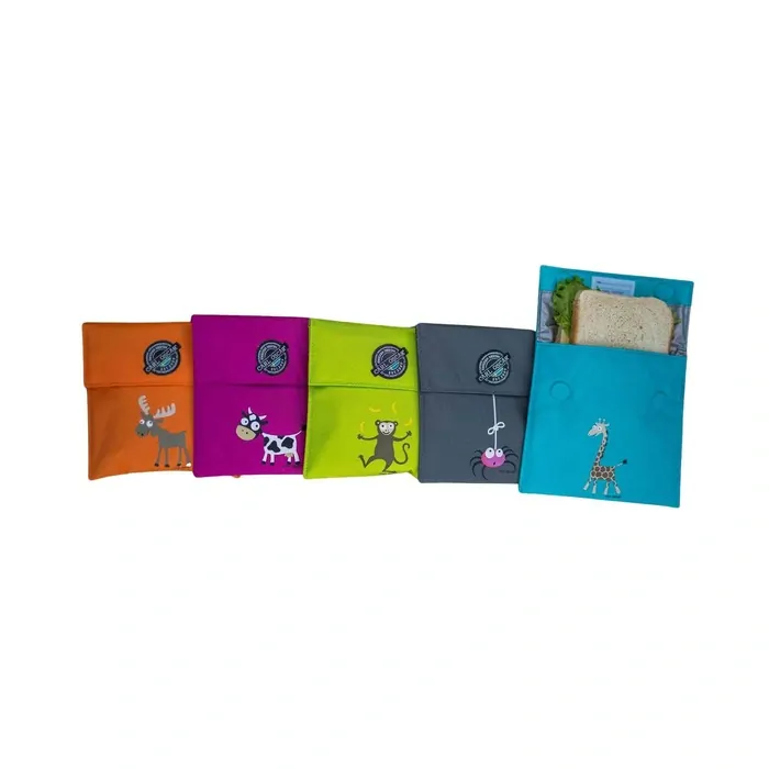 Carl Oscar Sandwich Bag Pack n´Snap - Purple