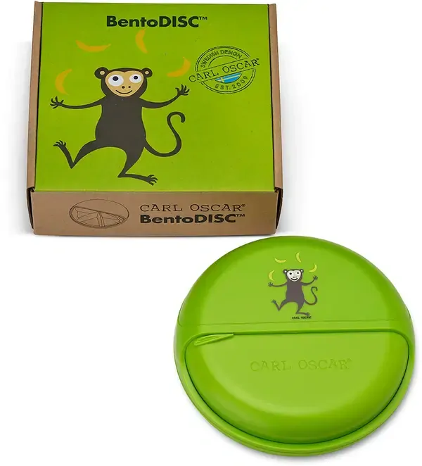 Carl Oscar Svačinový box Bento Disc - Lime