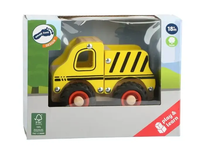 Legler - Dřevěné stavební auto