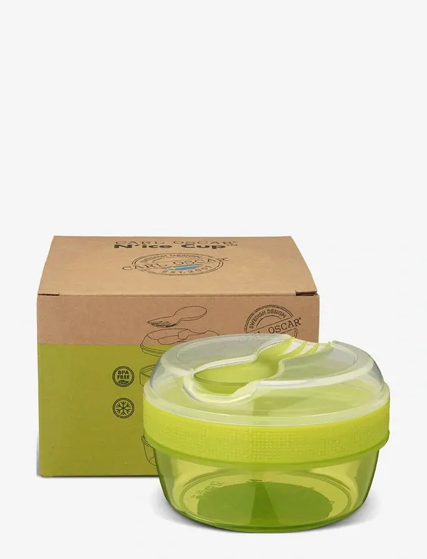Carl Oscar Svačinový box N'ice Cup s chladící části - Lime