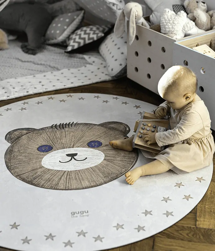 Gugu the Hero Kaučuková hrací podložka - Teddy CIRCLE