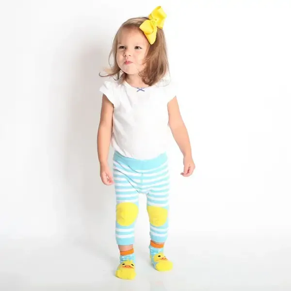 Zoocchini  Legíny a ponožky - Kachnička, 6-12 m.